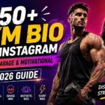 Gym Bio For Instagram