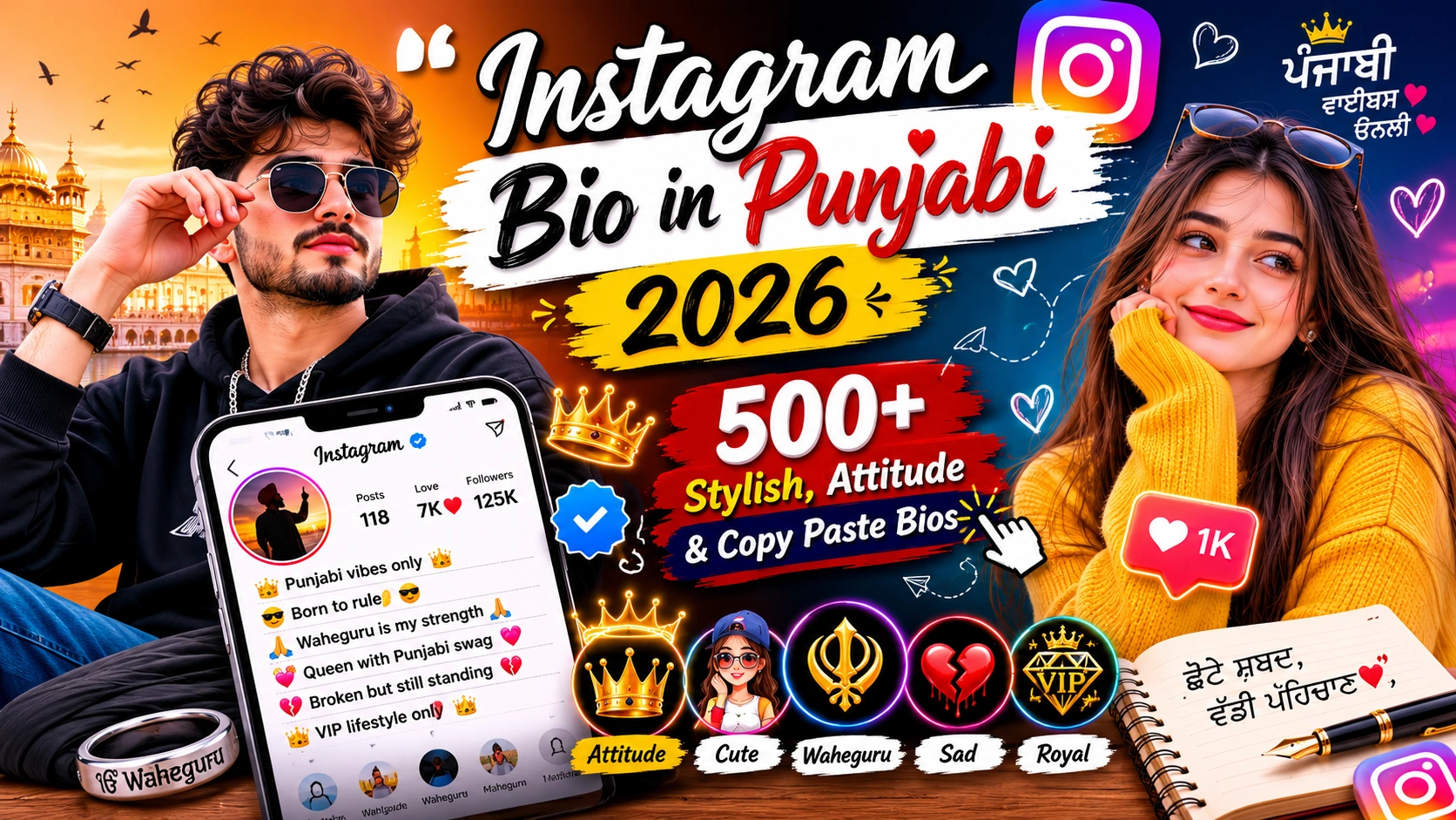 Instagram Bio In Punjabi