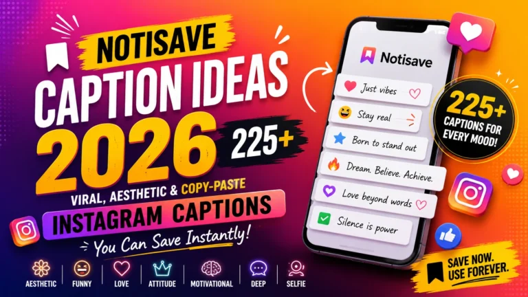 Notisave caption