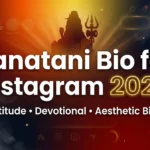 Sanatani Bio for Instagram