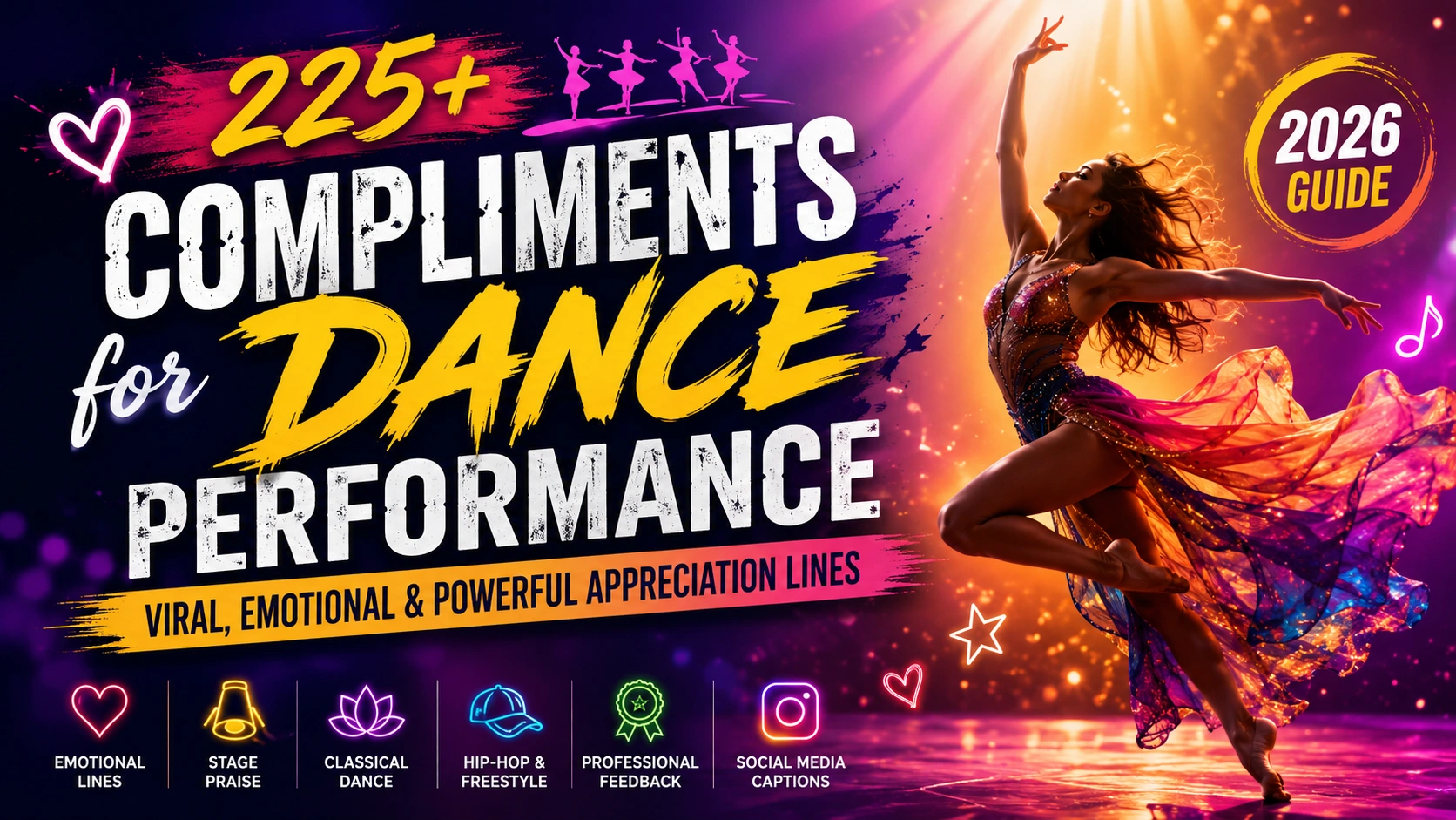 Compliments For Dance Performance