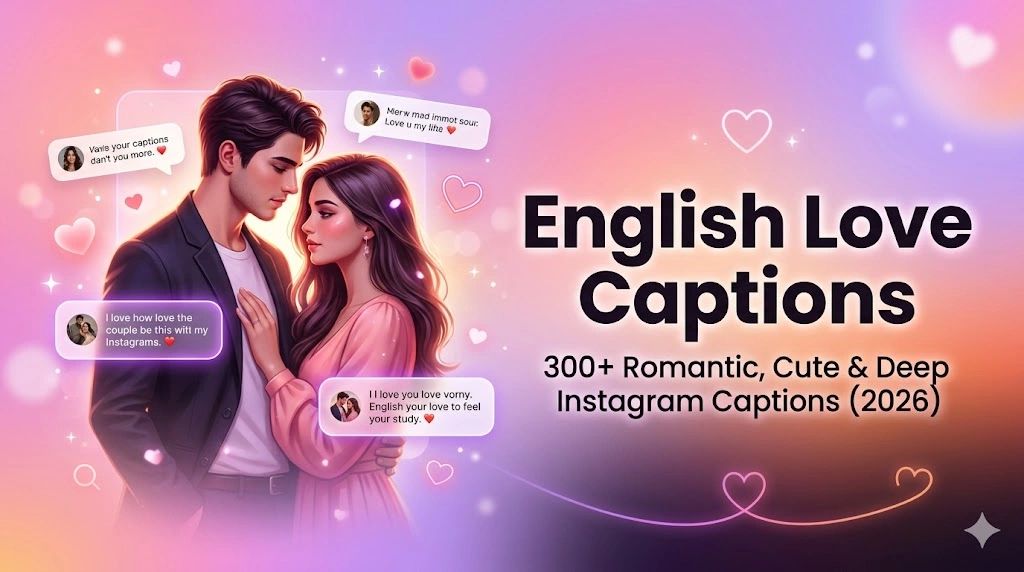 English Love Captions