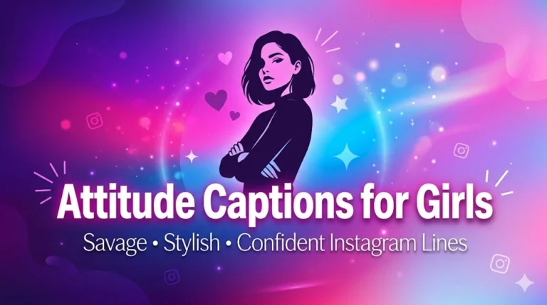 Attitude Captions For Girls