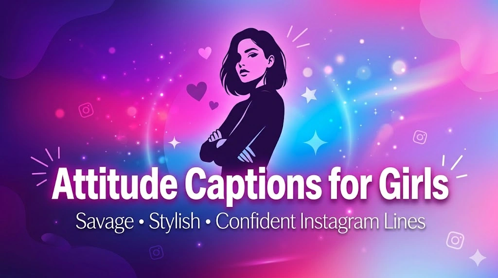 Attitude Captions For Girls