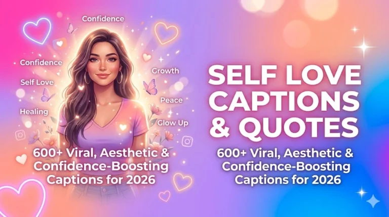 Self Love Captions And Quotes