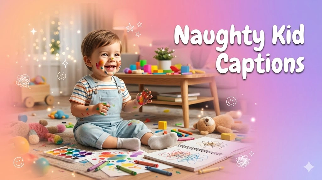 Naughty Kid Captions