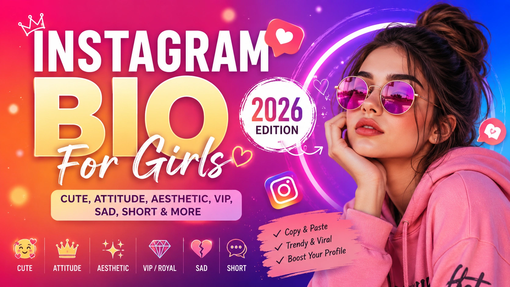 Instagram Bio For Girls