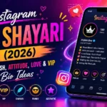 instagram bio shayari