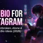 Sad Bio For Instagram