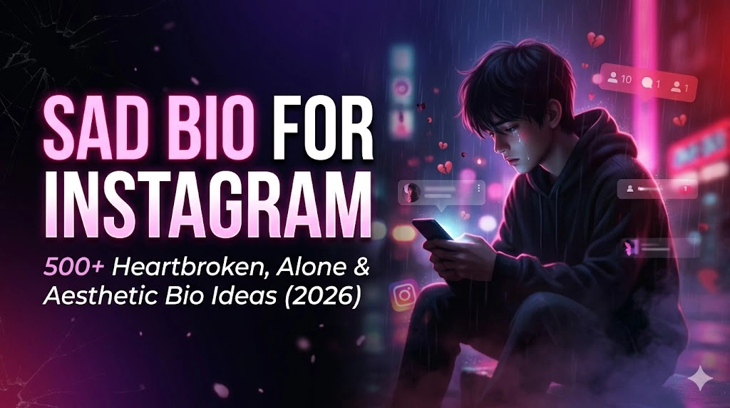 Sad Bio For Instagram