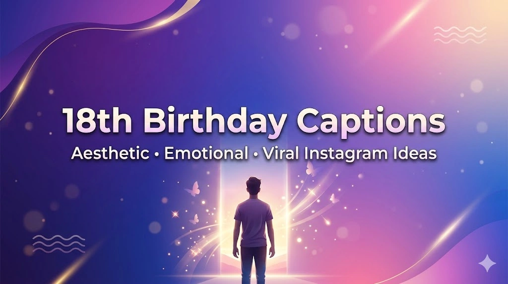 18th Birthday Captions For Instagram