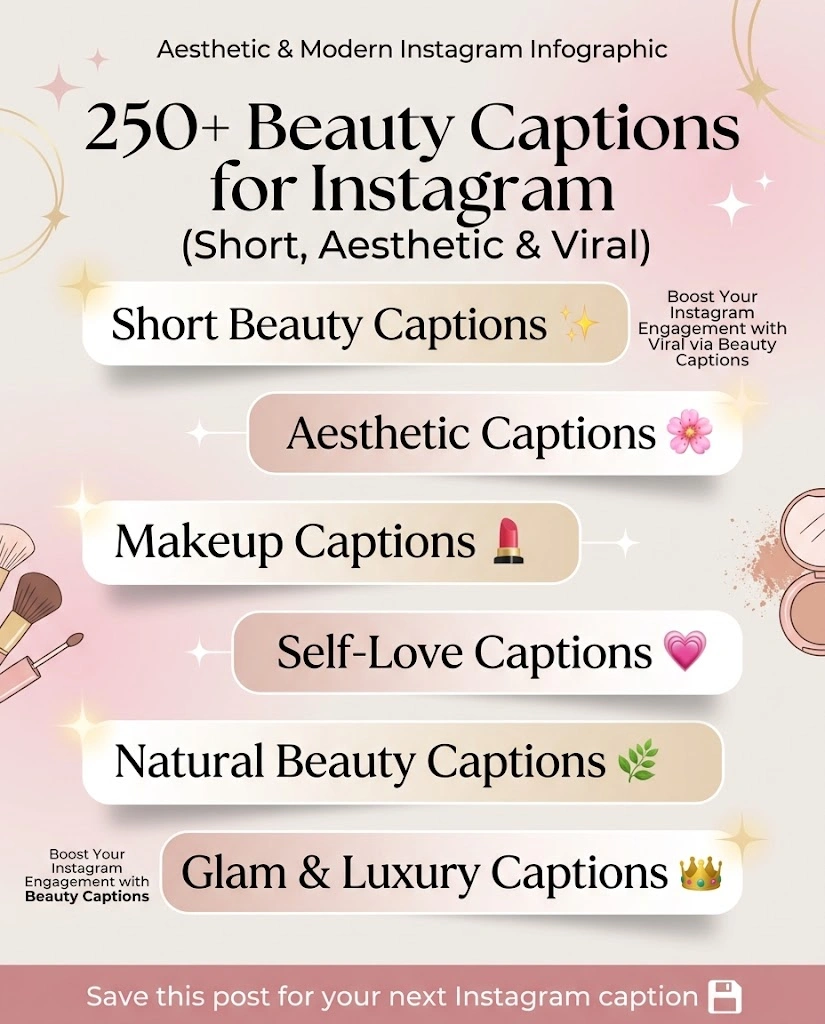 Beauty Captions Instagram