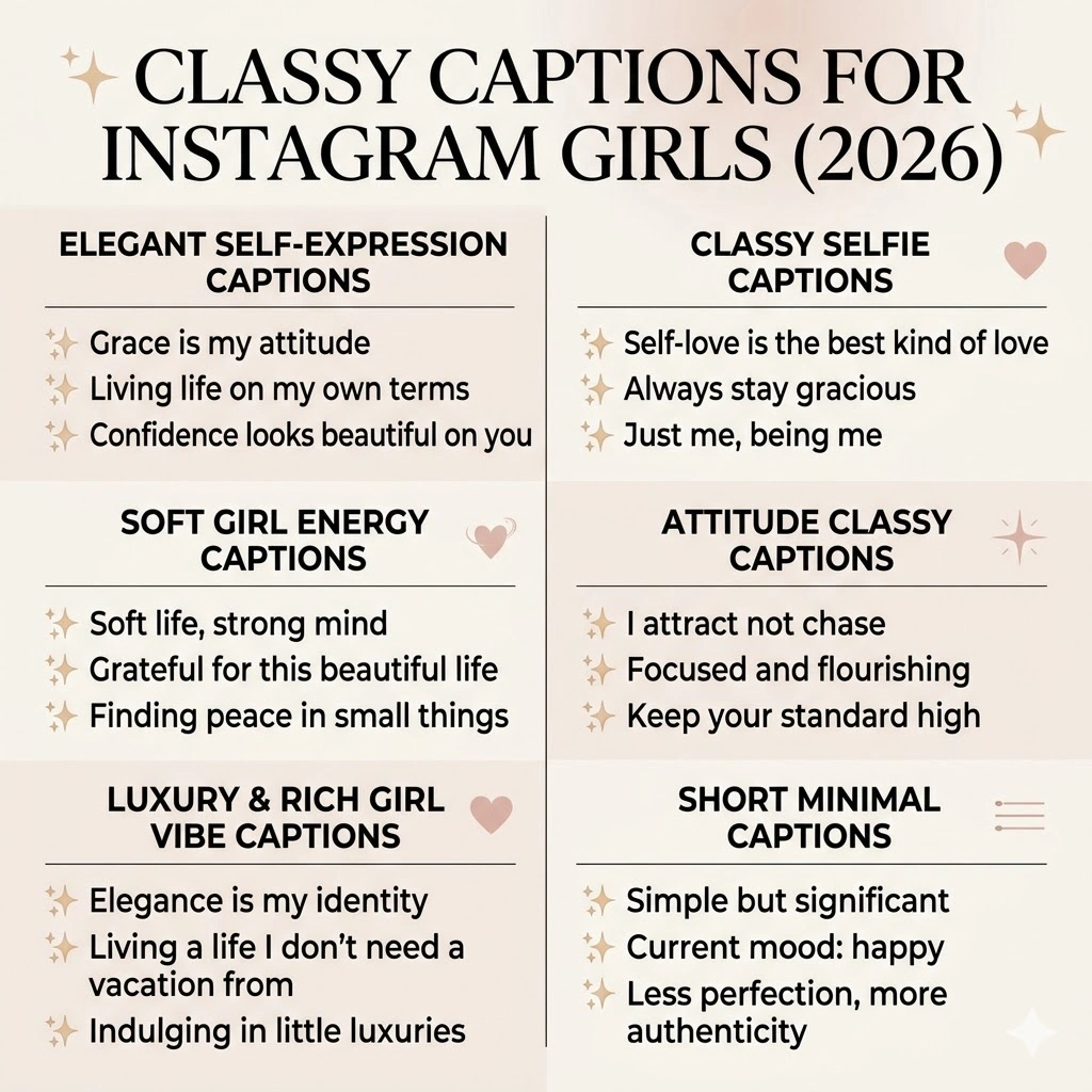 Classy Captions, Instagram Girl