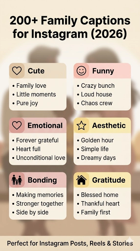 Family Captions For Instagram