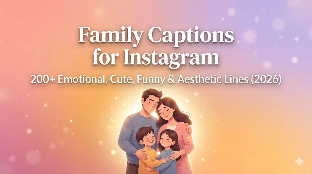 Family Captions For Instagram