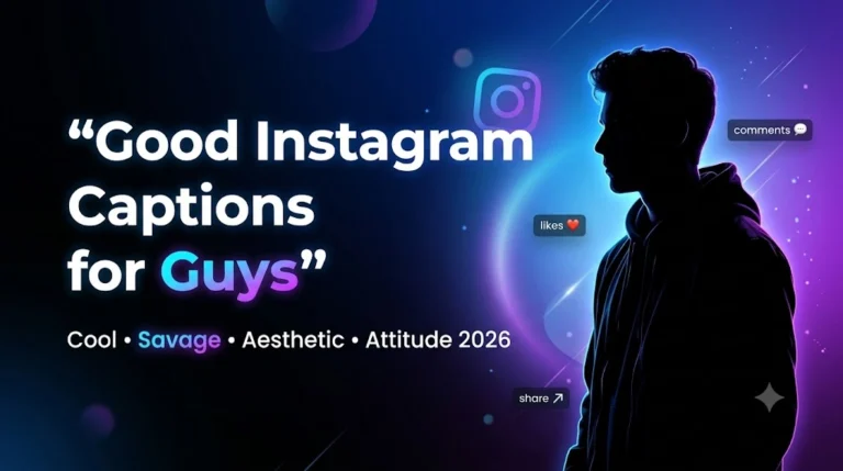 Good Instagram Captions For Guys