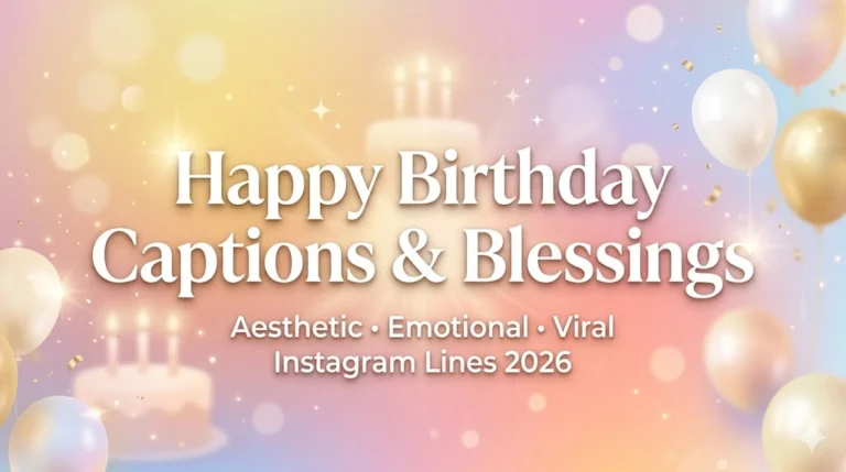 Happy Birthday Captions