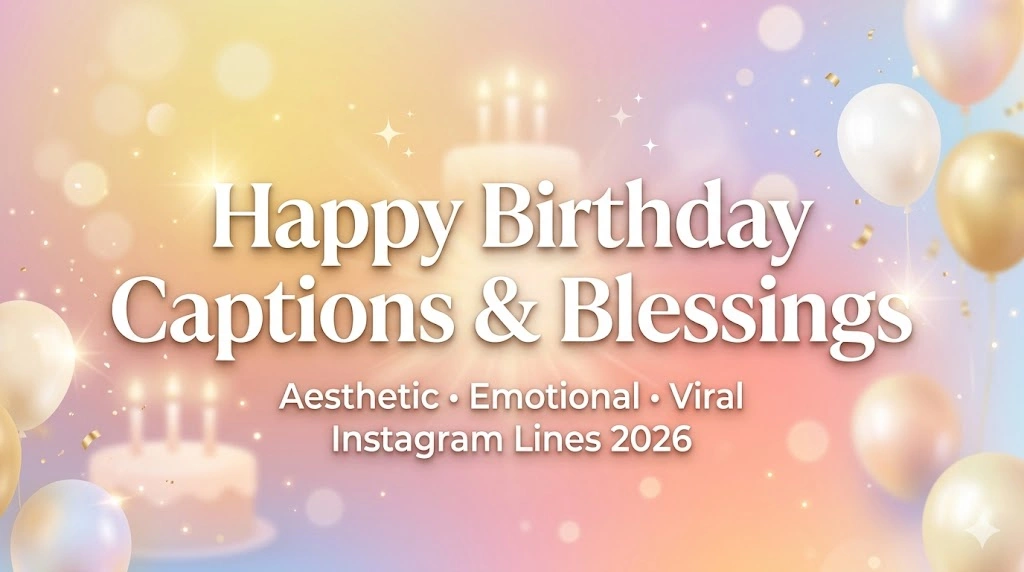 Happy Birthday Captions