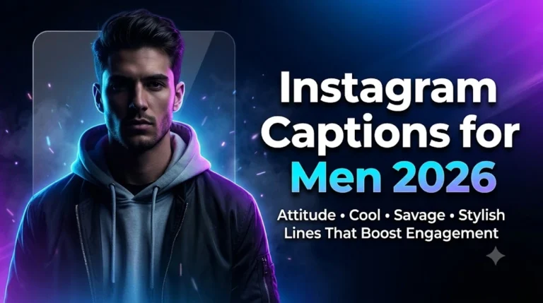Instagram Captions Men