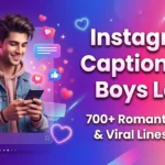 Instagram Captions For Boys Love
