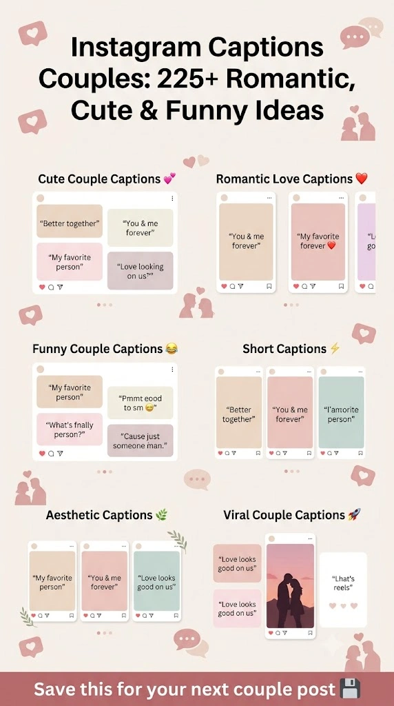Instagram Captions For Couples