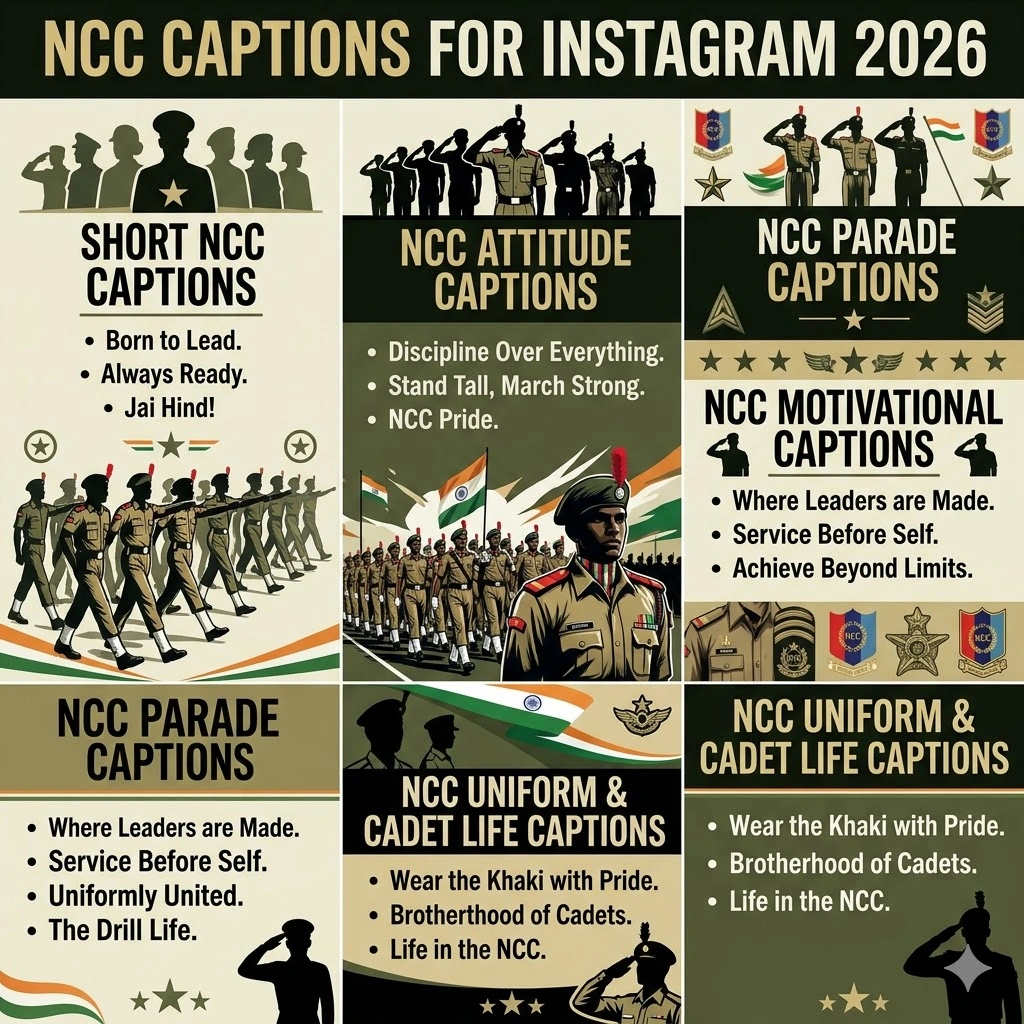 NCC Captions For Instagram