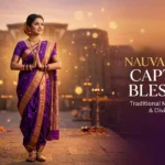 Nauvari Saree Captions