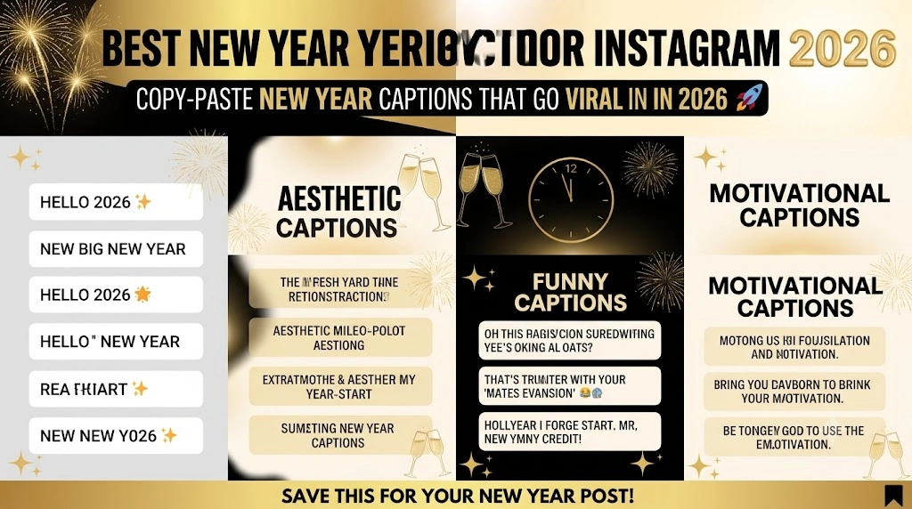 New Year Captions Instagram
