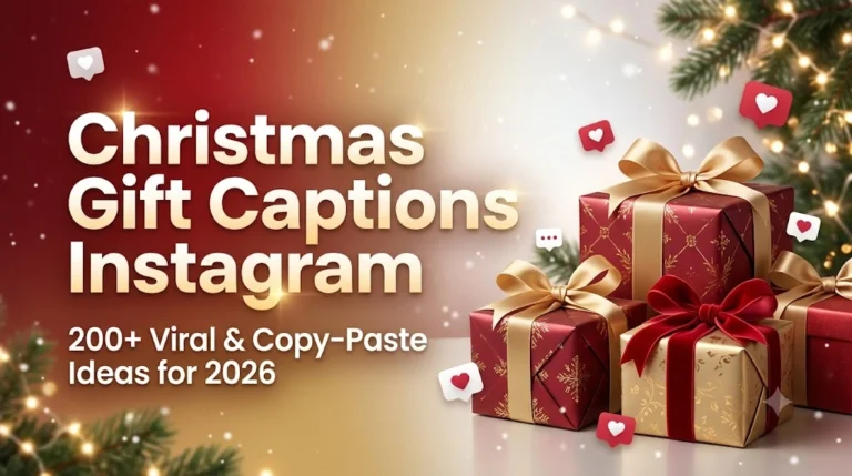 Christmas Gift Captions Instagram