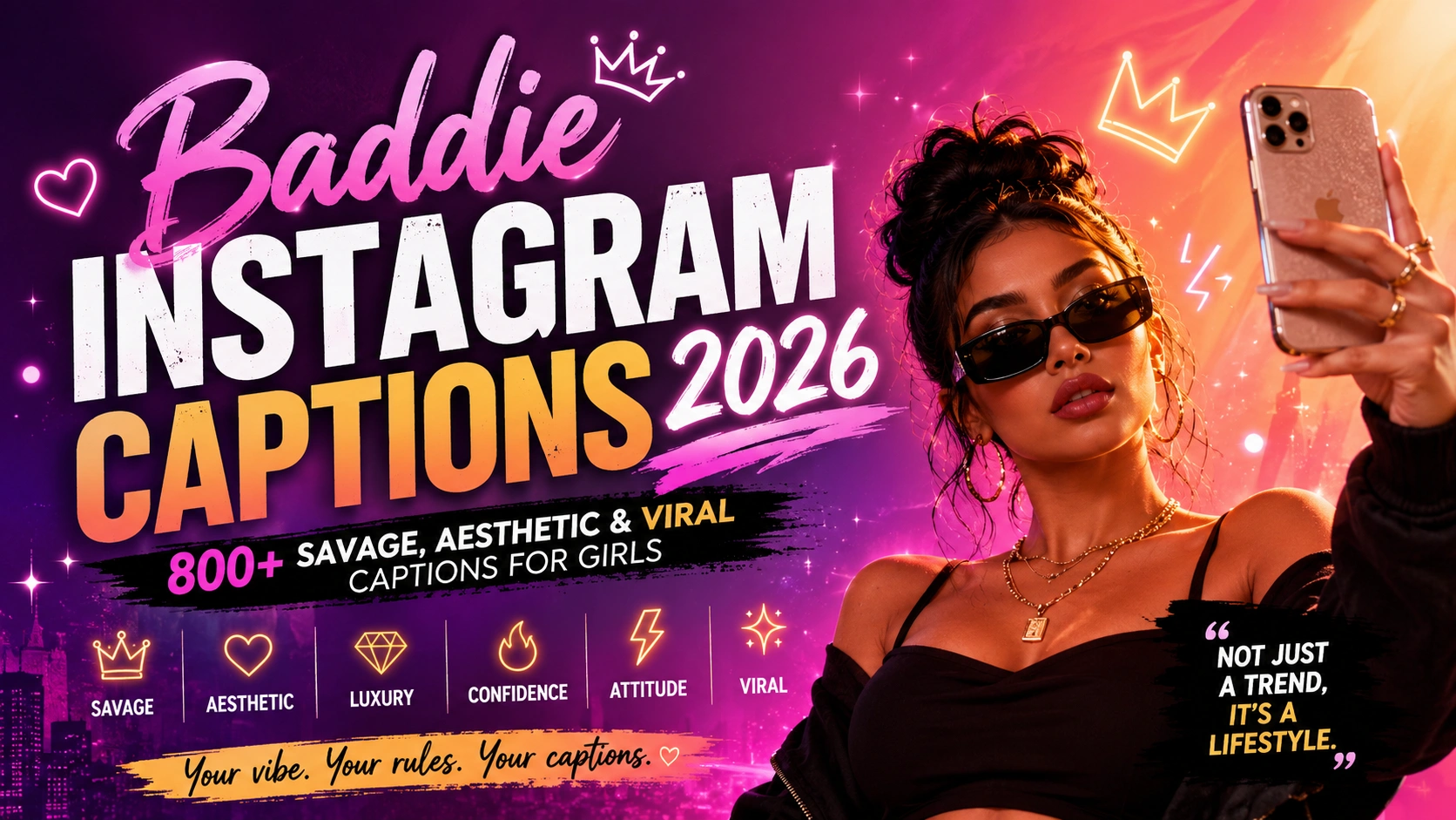 Baddie Instagram Captions
