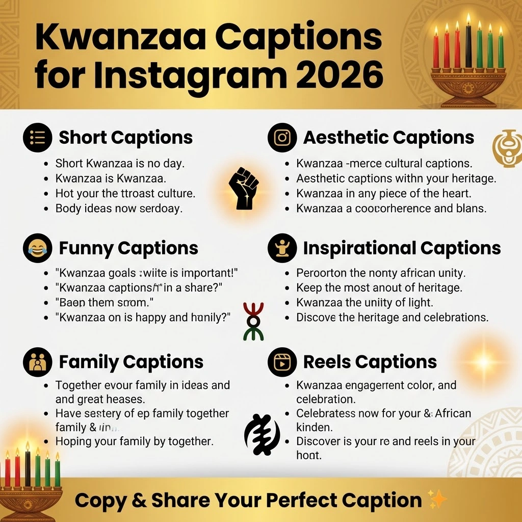 Kwanzaa Captions