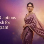 Saree Captions In English For Instagram