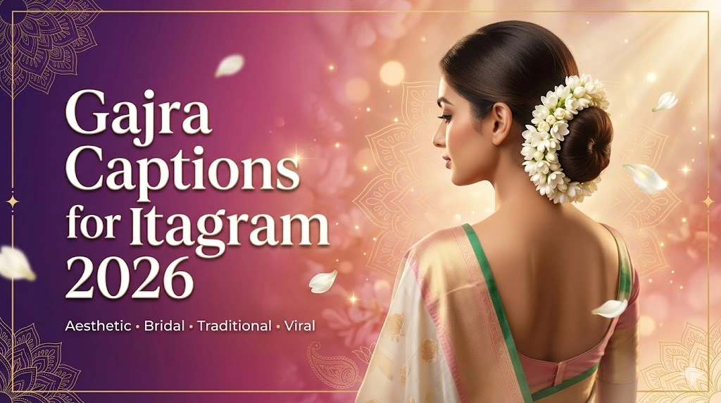 Gajra Captions