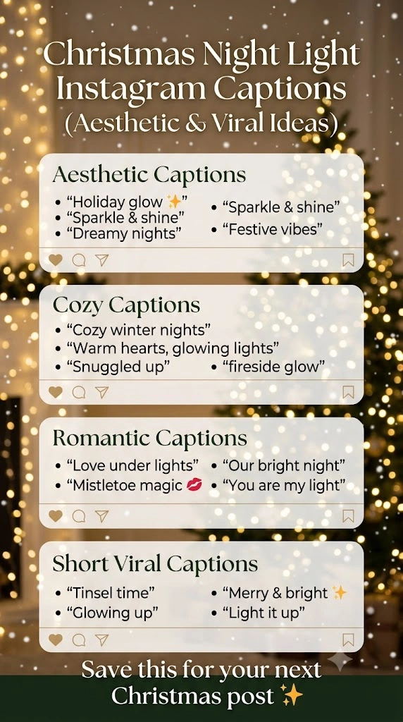 Christmas Night Market Instagram Captions