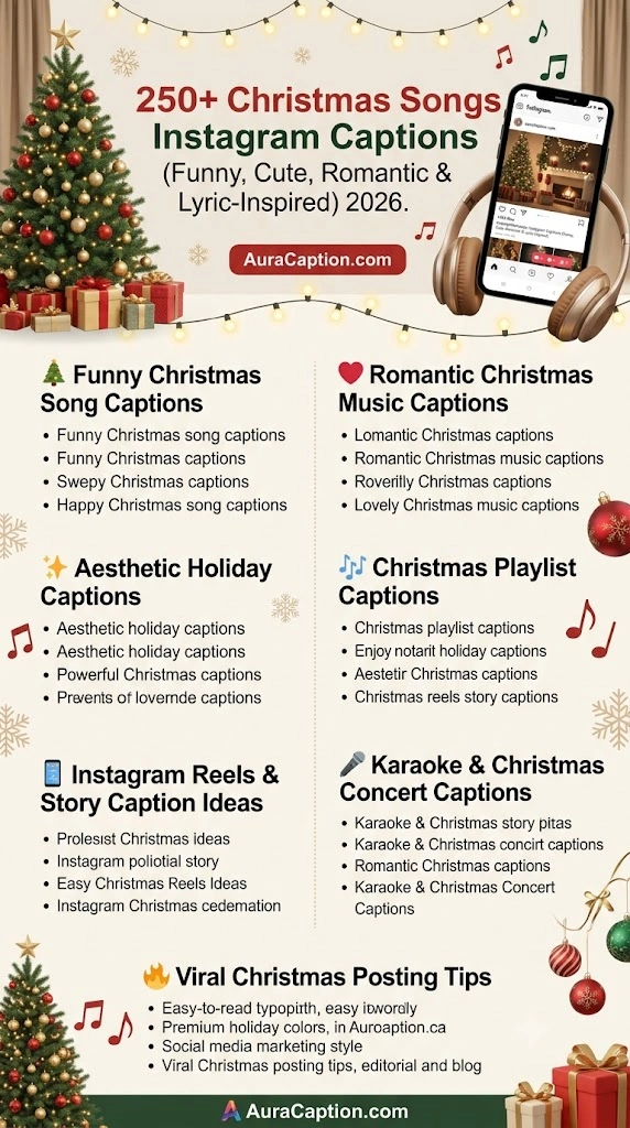 Christmas Songs Instagram Captions