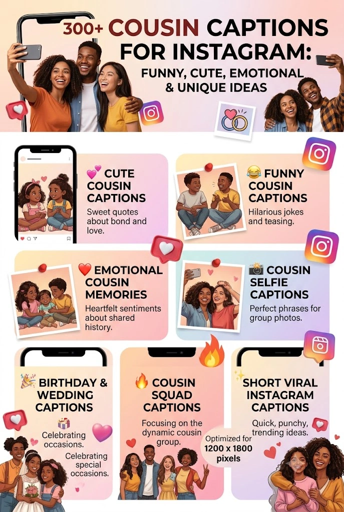 Cousin Captions For Instagram