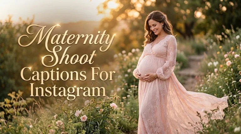 Maternity Shoot Captions For Instagram