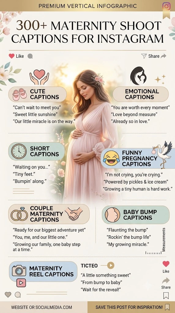 Maternity Shoot Captions For Instagram