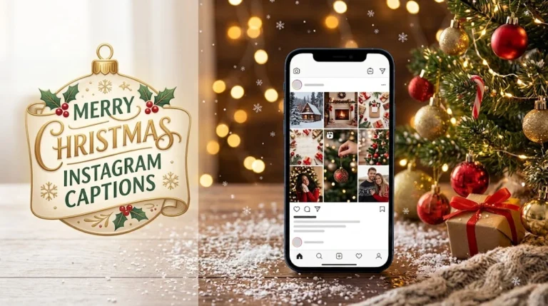 Merry Christmas Instagram Captions