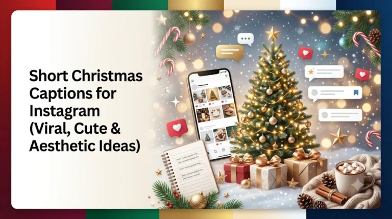 Short Christmas Captions Instagram