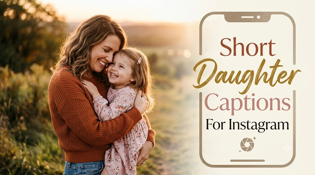 Short Daughter Captions For Instagram