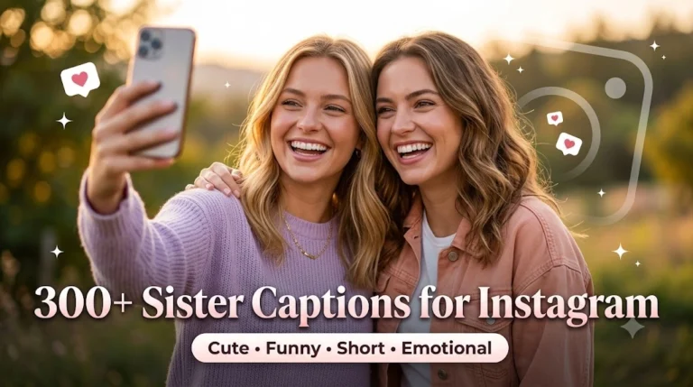 Sister Captions For Instagram