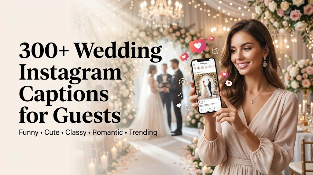 Wedding Instagram Captions For Guests