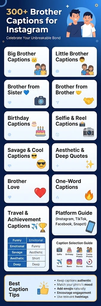 Brother Captions For Instagram