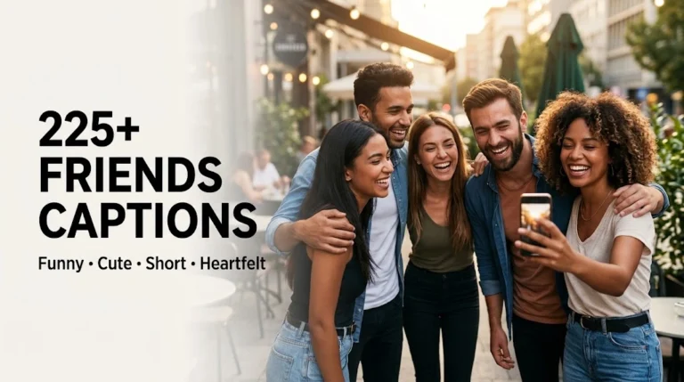 Friends Captions For Instagram