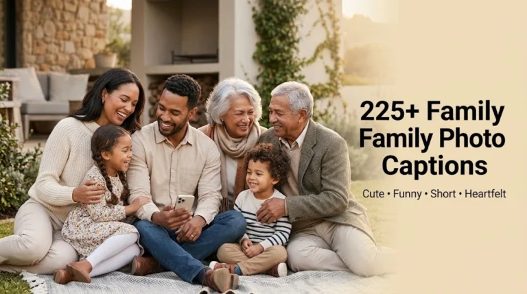 Family Photo Captions Instagram