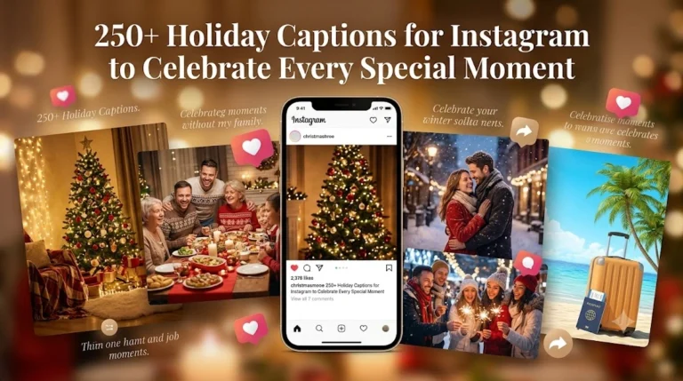 Holiday Captions For Instagram