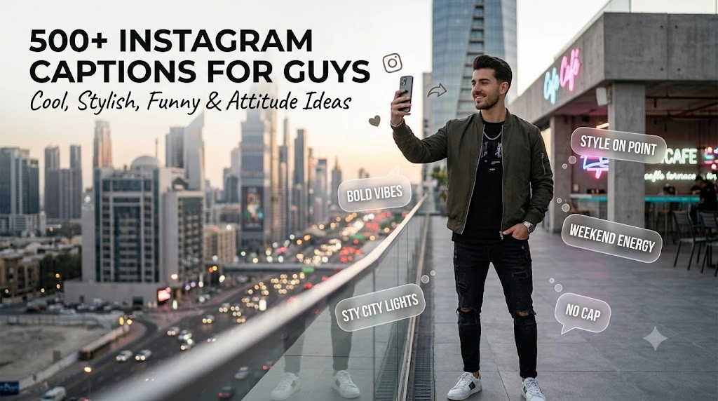 Instagram Captions For Guys