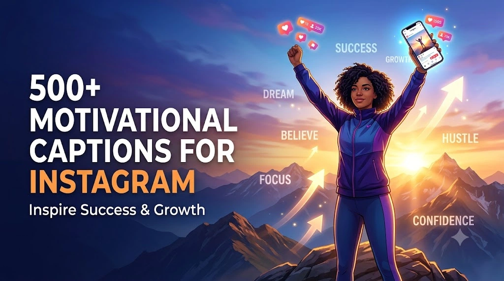 Motivational Captions for Instagram
