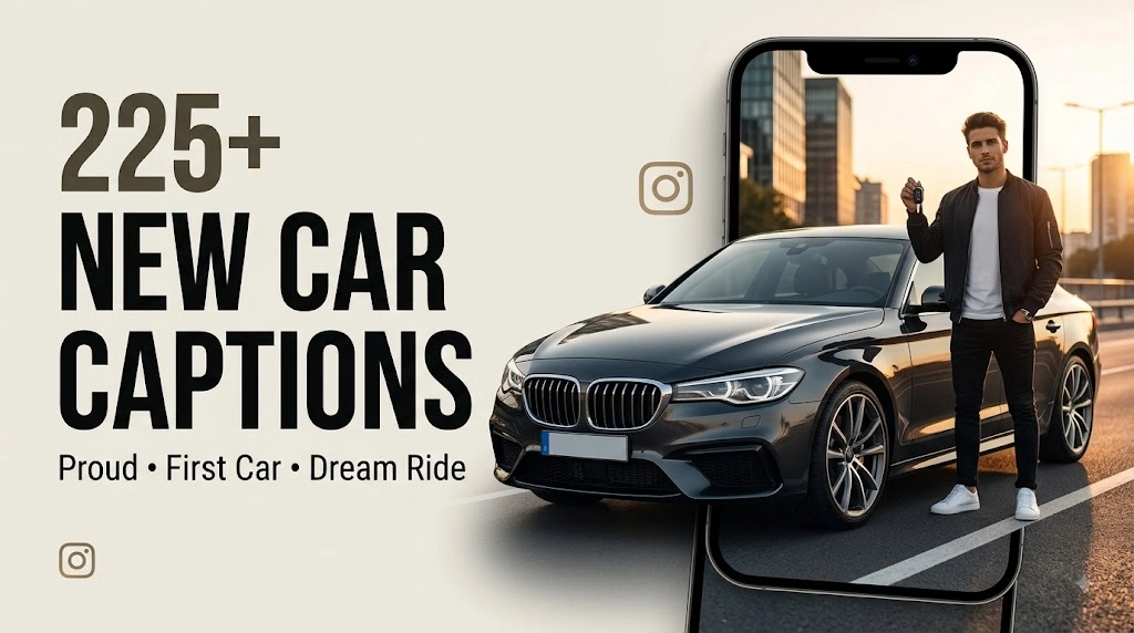 New Car Captions For Instagram